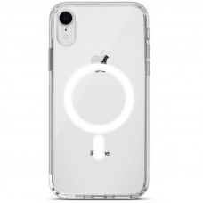 Чехол TPU Clear Case with MagSafe для Apple iPhone XR (6.1) - Clear