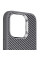 Чехол TPU+PC Carbon with MagSafe для Apple iPhone 13 (6.1) - Grey - фото