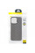 Чехол TPU+PC Carbon with MagSafe для Apple iPhone 13 (6.1) - Grey - фото