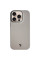 Чехол PC+Leather SGP with MagSafe для Apple iPhone 15 Pro (6.1) - Grey - фото