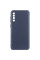 Чехол TPU GETMAN Liquid Silk Full Camera для Samsung Galaxy A50 (A505F) / A50s / A30s - Синий / Midnight Blue - фото