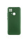 Чохол TPU GETMAN Liquid Silk Full Camera для Xiaomi Redmi 10C - Зелений / Dark green - фото