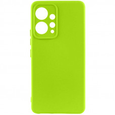 Чохол TPU GETMAN Liquid Silk Full Camera для Xiaomi Redmi Note 12 4G - Салатовий / Neon Green