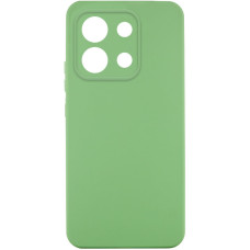 Чехол TPU GETMAN Liquid Silk Full Camera для Xiaomi Redmi Note 13 Pro 4G / Poco M6 Pro 4G / Note 14S - Зеленый / Pistachio