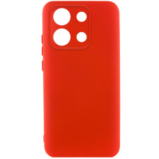 Чехол TPU GETMAN Liquid Silk Full Camera для Xiaomi Redmi Note 13 Pro 4G / Poco M6 Pro 4G / Note 14S - Красный / Red