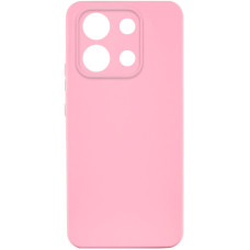 Чехол TPU GETMAN Liquid Silk Full Camera для Xiaomi Redmi Note 13 Pro 4G / Poco M6 Pro 4G / Note 14S - Розовый / Pink