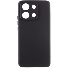 Чехол TPU GETMAN Liquid Silk Full Camera для Xiaomi Redmi Note 13 Pro 4G / Poco M6 Pro 4G / Note 14S - Черный / Black