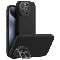 Чехол Silicone Nillkin LensWing Prop Magnetic для Apple iPhone 16 Pro (6.3) - Черный / Black