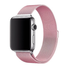Ремінець Milanese Loop Design для Apple Watch 42(ser.1-3)/44/45/46/49mm - Rose Pink