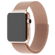 Ремінець Milanese Loop Design для Apple Watch 38/40/41/42mm(ser.10) - Champagne gold