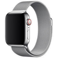 Ремінець Milanese Loop Design для Apple Watch 38/40/41/42mm(ser.10) - Срібний