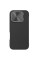 Шкіряний чохол-книжка Nillkin Qin Prop Plain Camshield для Apple iPhone 16 Pro (6.3) - Classic Black - фото