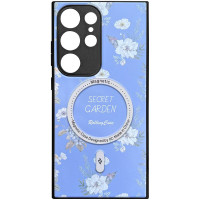 TPU+PC чохол Secret Garden with MagFit для Samsung Galaxy S23 Ultra - Lilac