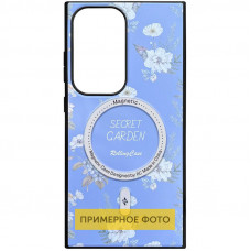 TPU+PC чохол Secret Garden with MagFit для Samsung Galaxy S23 FE - Lilac