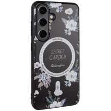 TPU+PC чохол Secret Garden with MagFit для Samsung Galaxy S24+ - Black