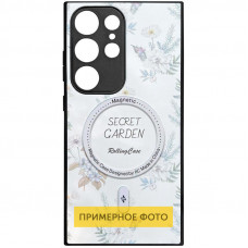 Чехол Secret Garden with MagFit для Samsung Galaxy S24+ - White