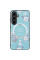 TPU+PC чохол Secret Garden with MagFit для Samsung Galaxy S24 FE - Mint - фото