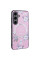 TPU+PC чохол Secret Garden with MagFit для Samsung Galaxy S24 FE - Pink - фото