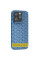 Чехол TPU Weaving для Apple iPhone 13 / 14 (6.1) - Blue - фото