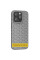 Чехол TPU Weaving для Apple iPhone 13 / 14 (6.1) - Grey - фото