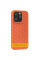 Чехол TPU Weaving для Apple iPhone 13 / 14 (6.1) - Orange - фото