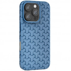 Чехол TPU Weaving для Apple iPhone 16 Pro (6.3) - Blue