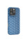 Чехол TPU Weaving для Apple iPhone 16 Pro (6.3) - Blue - фото