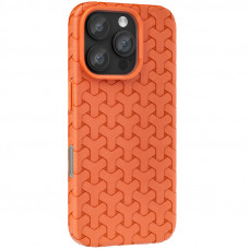 Чохол TPU Weaving для Apple iPhone 16 Pro (6.3) - Orange