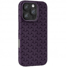 Чехол TPU Weaving для Apple iPhone 16 Pro (6.3) - Purple