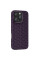 Чехол TPU Weaving для Apple iPhone 16 Pro (6.3) - Purple - фото