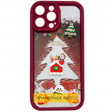 Чохол TPU Christmas Toys для Xiaomi Redmi 13 4G / Poco M6 4G - Red