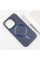 Кожаный чехол SnapCase with MagSafe для Apple iPhone 11 (6.1) - Dark Blue - фото