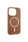 Кожаный чехол SnapCase with MagSafe для Apple iPhone 11 (6.1) - Brown - фото