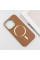 Кожаный чехол SnapCase with MagSafe для Apple iPhone 11 (6.1) - Brown - фото