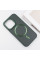 Кожаный чехол SnapCase with MagSafe для Apple iPhone 11 (6.1) - Green - фото