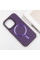 Кожаный чехол SnapCase with MagSafe для Apple iPhone 11 (6.1) - Dark Purple - фото