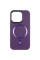 Кожаный чехол SnapCase with MagSafe для Apple iPhone 11 (6.1) - Dark Purple - фото