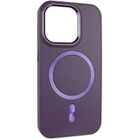 Кожаный чехол SnapCase with MagSafe для Apple iPhone 11 (6.1) - Dark Purple