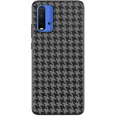 Чехол TPU+PC Grid для Xiaomi Redmi Note 9 4G / Redmi 9 Power / Redmi 9T - Black