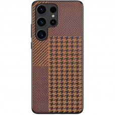 Чехол TPU+PC Grid для Samsung Galaxy S25 Ultra - Bronze