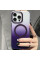 Чохол TPU+PC Shadow with MagSafe для Apple iPhone 14 Pro (6.1) - Purple - фото