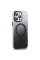 Чехол TPU+PC Shadow with MagSafe для Apple iPhone 16 Pro (6.3) - Black - фото