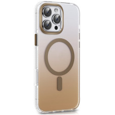 Чохол TPU+PC Shadow with MagSafe для Apple iPhone 16 Pro (6.3) - Quicksand gold