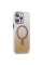 Чохол TPU+PC Shadow with MagSafe для Apple iPhone 16 Pro (6.3) - Quicksand gold - фото