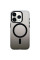 Чехол TPU+PC Shadow with MagSafe для Apple iPhone 16 Pro Max (6.9) - Black - фото