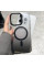 Чехол TPU+PC Shadow with MagSafe для Apple iPhone 16 Pro Max (6.9) - Black - фото