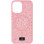 TPU чохол Bling World Rock Diamond with MagSafe для Apple iPhone 12 Pro / 12 (6.1) - Pink