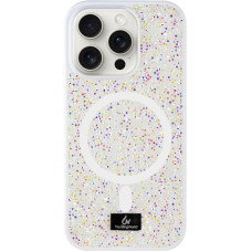 TPU чохол Bling World Rock Diamond with MagSafe для Apple iPhone 13 Pro Max (6.7) - White