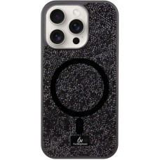 TPU чохол Bling World Rock Diamond with MagSafe для Apple iPhone 14 Pro (6.1) - Black