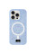TPU чохол Bling World Rock Diamond with MagSafe для Apple iPhone 14 Pro (6.1) - Light blue - фото